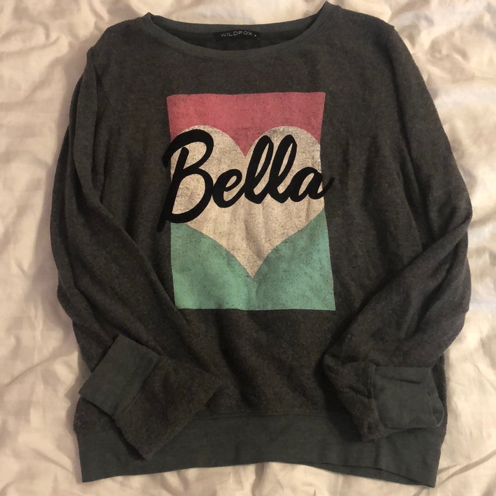 Dark grey Wildfox sweater